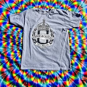 Crooks & Castles Logo Graphic Tee T-Shirt Men's Size Medium